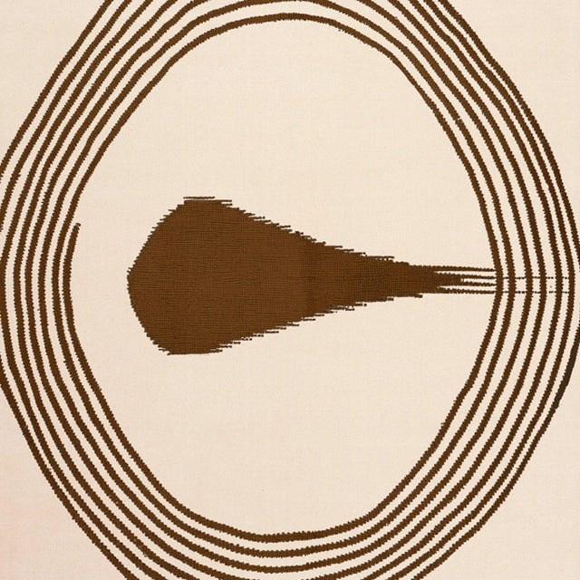 Contemporary Cotton Modern Rectangular Rug by Tapis Studio for Hommés Studio For Sale - Image 3 of 6