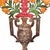 English Vintage Urn With Flowers Metal Table Lamp or Sconce For Sale - Image 3 of 10