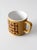 Vintage 1970s Geometric Ceramic Mug For Sale - Image 13 of 15