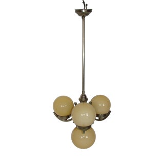 Art Deco Chandelier, 1920s For Sale