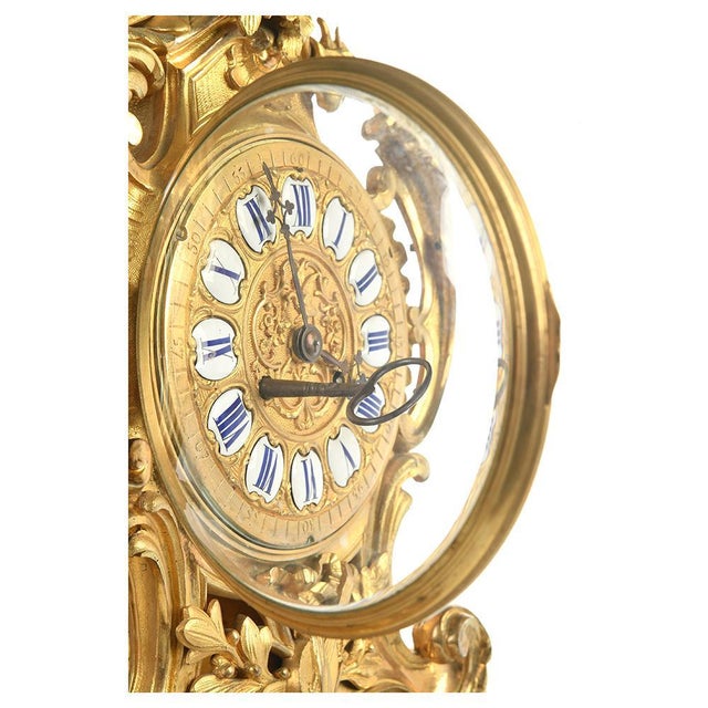 Louis XV Style Clock For Sale - Image 5 of 13