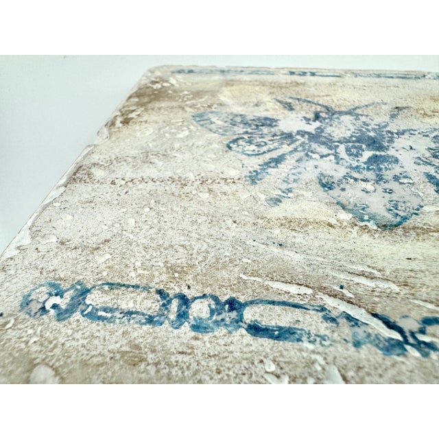 Vintage Italian Tile Selci Del Montefeliro Hot Plate, a Pair For Sale In Little Rock - Image 6 of 12