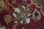 Red Obeetee Colonial Williamsburg Approx. 8x11 Vase Pattern Oriental Rug For Sale - Image 8 of 11
