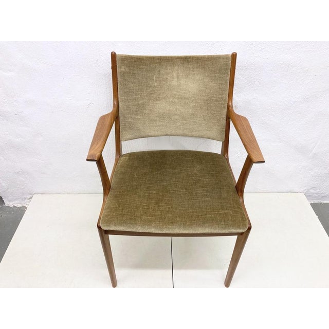 Mid-Century Modern Danish Teak Armchairs by Johannes Andersen for Uldum Møbler, 1950s, Set of 2 For Sale - Image 3 of 12