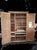 Antique pine cabinet/armoire with key, shelves and certificate of origin