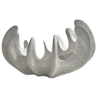 Ceramic Coral Bowl by N'atelier For Sale