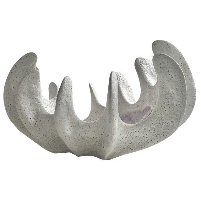 Ceramic Coral Bowl by N'atelier For Sale