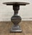 Metal Metal Base Marble Top Pedestal Table For Sale - Image 7 of 12