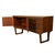 1960s Mid Century Modern Danish Style Compact Zebra Wood Teak Credenza Sideboard 1960 For Sale - Image 5 of 13