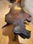 Brown Late 20th Century Studio Style Tree Trunk Table For Sale - Image 8 of 12