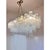 Rectangular Tronchi Murano Glass Burnished Chandelier by Simoeng For Sale - Image 7 of 10