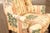 Textile Kittinger Williamsburg Adaptation Chippendale Style Mahogany Wing Chair For Sale - Image 7 of 18