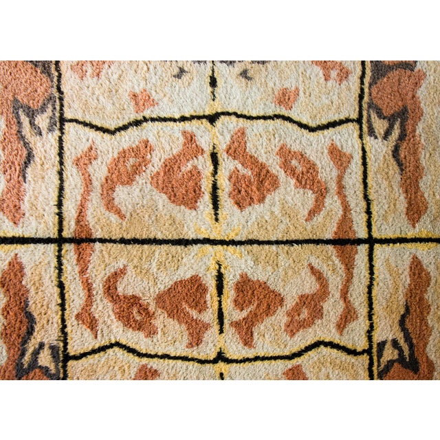 Rare Vintage Ecuadorian Rug For Sale - Image 12 of 15