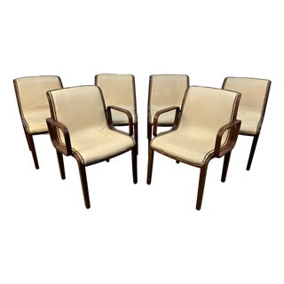 Mid 20th Century Bill Stephens for Knoll International Bentwood Dining Chairs For Sale