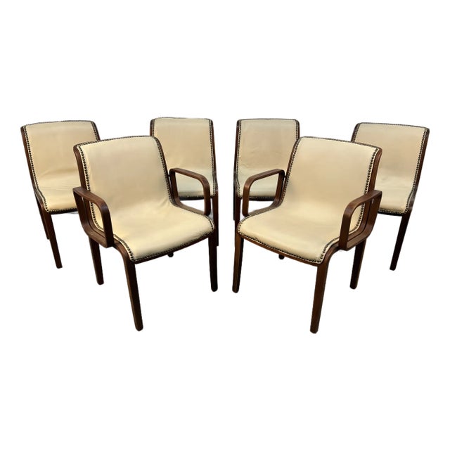 Mid 20th Century Bill Stephens for Knoll International Bentwood Dining Chairs For Sale