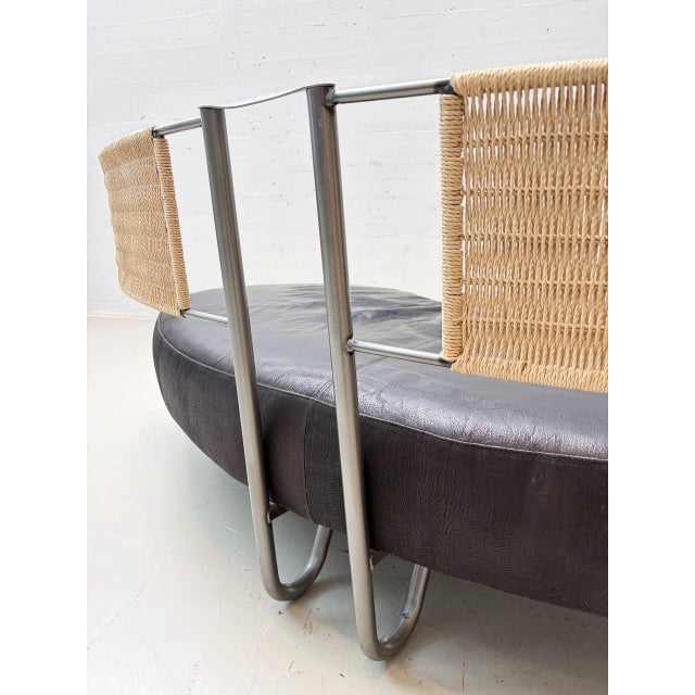 Fantasy Island Leather Sofa by Kurt Beier, 1980s For Sale - Image 9 of 18