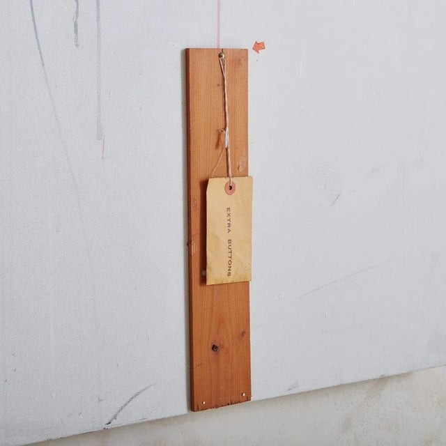 "Domestic Issues" Modern Abstract Mixed-Media Painting on Canvas by Maxine Snider, 1990s For Sale In Chicago - Image 6 of 11