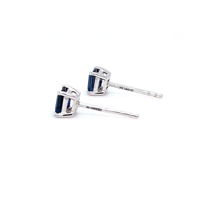 Contemporary Platinum Sapphire and Diamond Convertible Earrings - Fei Liu, Pair For Sale - Image 3 of 7