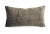 Brown Plush Velvet With Silver Metallic Lumbar Pillow Cover For Sale In Portland, OR - Image 6 of 6