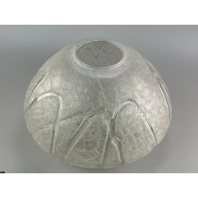 Space Age Glass Ball Pendant Light from Doria Leuchten, 1970s For Sale - Image 6 of 13