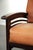 Art Deco Cognac Colored Cowhide Armchair For Sale - Image 10 of 13