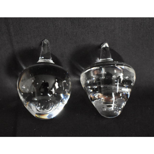 Vtg. Steuben Set of Six Crystal Strawberries W/Box For Sale - Image 10 of 18