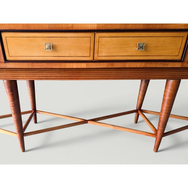 Mid-Century Modern Italian Sideboard in Teak, 1957 For Sale - Image 16 of 18