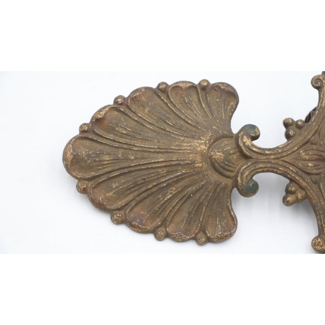 Grande Applique Murale Ajustable Vintage en Bronze et en Laiton, 1960s