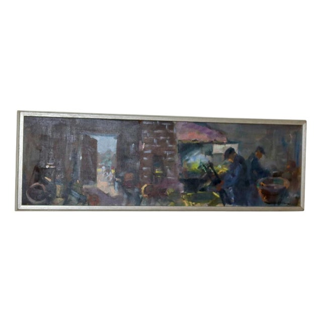 Uno Hubert Karlsson, Workers in Motion, Oil For Sale - Image 10 of 10