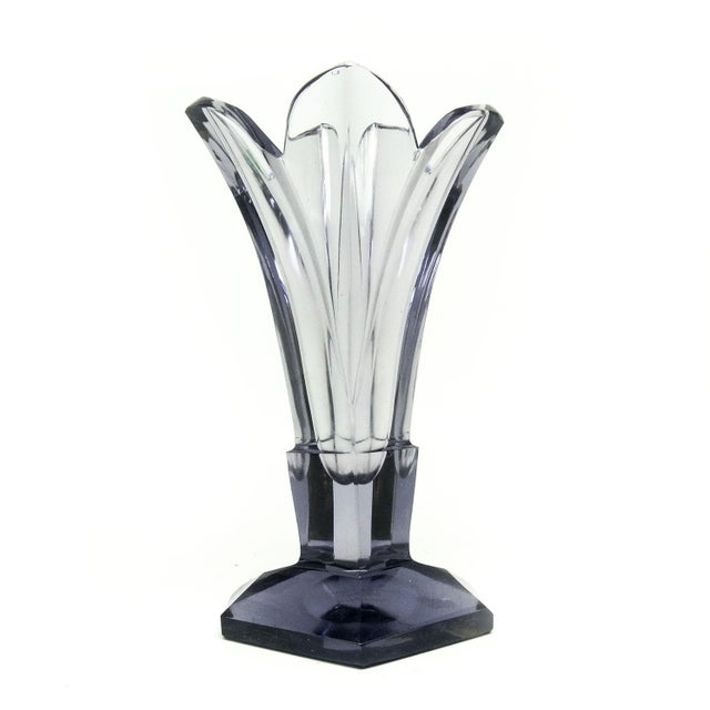 Art Deco Vase from Moser, Czechoslovakia, 1930s For Sale - Image 8 of 18