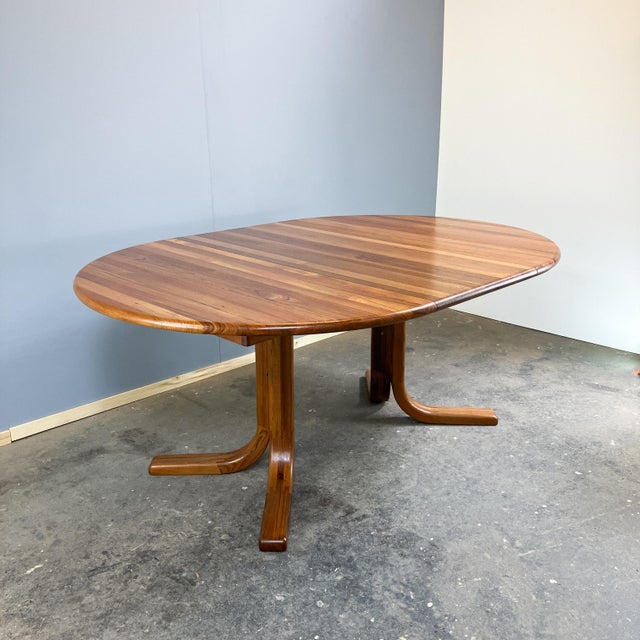 Extendable Dining Table in Teak by Mikael Laursen for A/S Mikael Laursen, 1960s For Sale - Image 14 of 14
