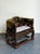 Black Vintage Chinese Lacquered Throne Chair For Sale - Image 8 of 18