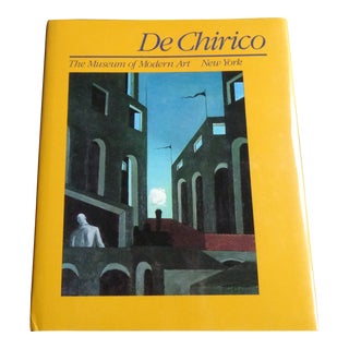 De Chirico 1980s Hardcover Art Book From New York's Museum of Modern Art For Sale