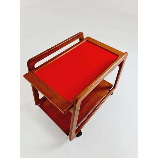 Vintage Danish Trolley in Teak from Sika Mobler, 1960s For Sale - Image 15 of 18