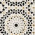 Sample - Schumacher Nasrid Palace Mosaic Wallpaper in Mica For Sale