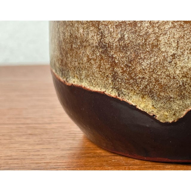 Mid-Century Modern German Studio Pottery Vase by Elke & Elmar Kubicek, 1960s For Sale - Image 6 of 12