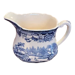 1940s Royal Staffordshire Blue Creamer