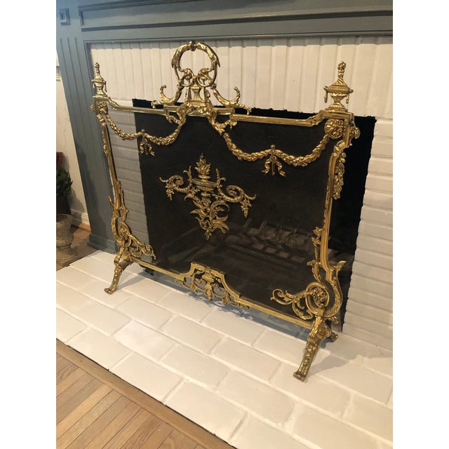 This unique fire screen will come to be an heirloom, not because of its price but because of its timeless style, exquisite...