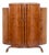 Fine Art Deco Amboyna Burr Table Top Cabinet, 1930s For Sale