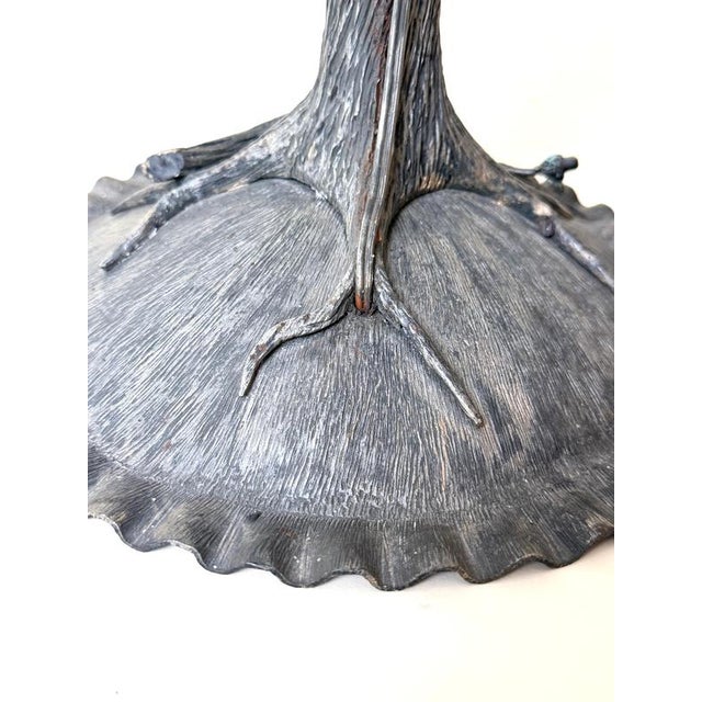 Art Deco German Sculptural Seven-Light Oak Tree Candleholder, 1930s For Sale - Image 13 of 18
