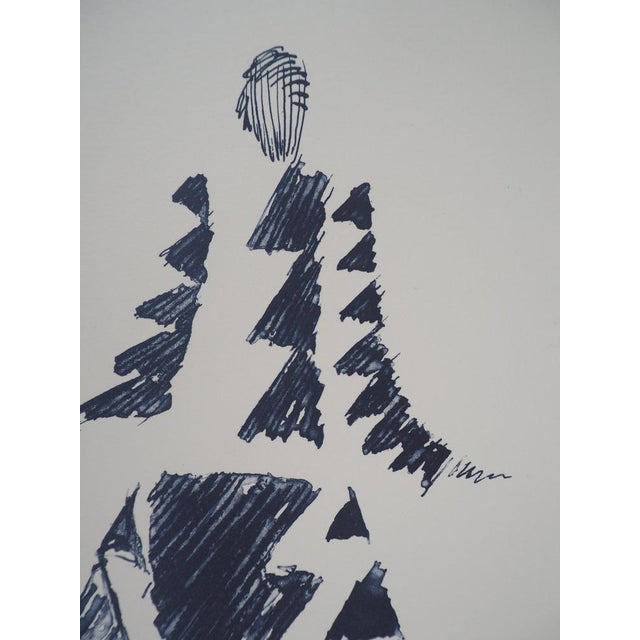 Sonia Delaunay, Robe Rythmes Triangles, Lithograph For Sale - Image 4 of 7