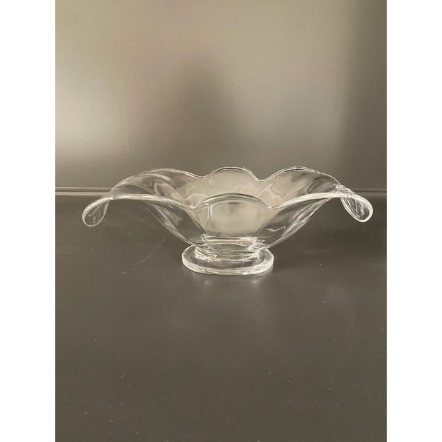 Art Deco Art Deco Vintage Heisey Glass Bowl For Sale - Image 3 of 9