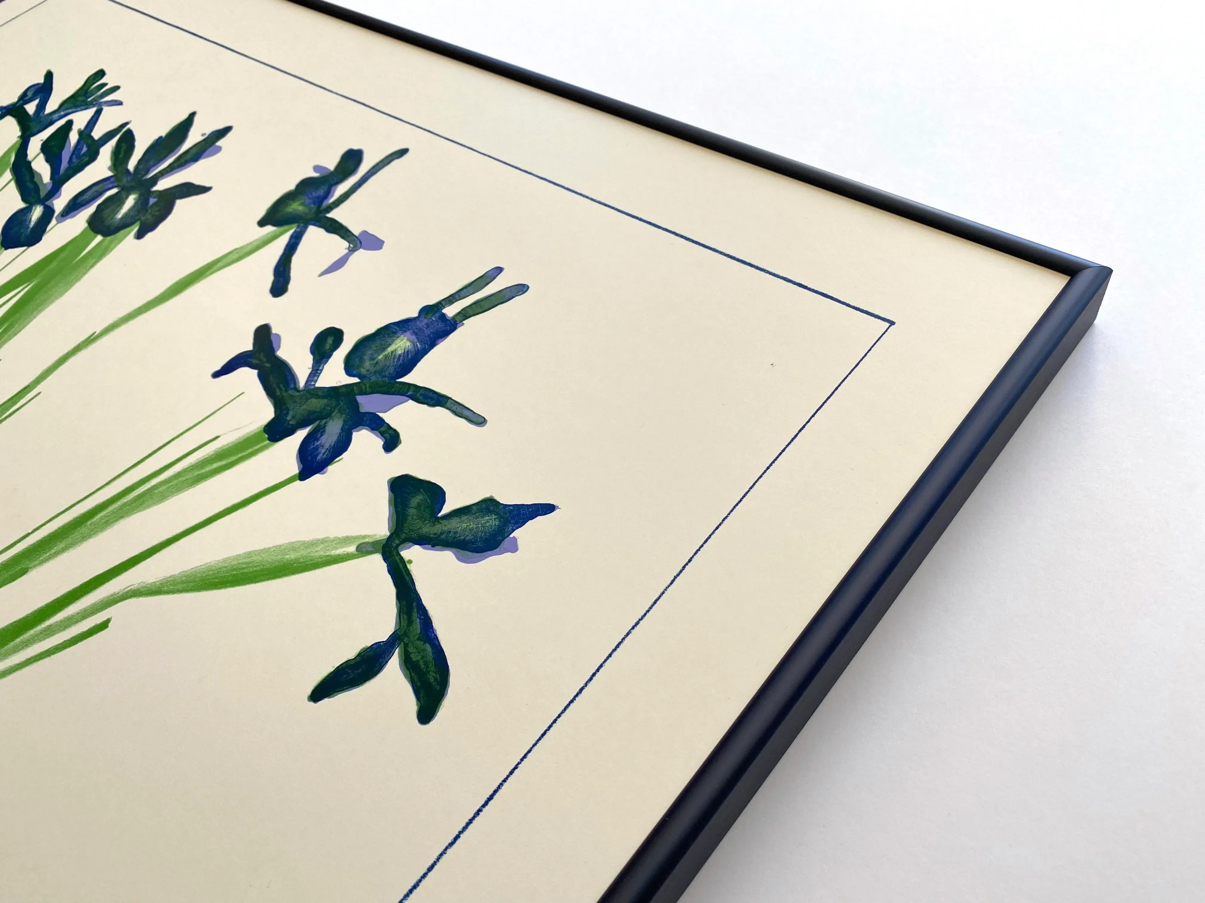 家具 David Hockney Vintage 1973 Lithograph Print 