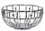 Mid 20th Century Hollywood Regency Space Age Chrome and Brass Fruit Bowl C. 1960/70's For Sale - Image 5 of 7