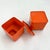 Orange Dime Side Table on Wheels by Marcello Siard for Longato, 1970s For Sale - Image 4 of 9