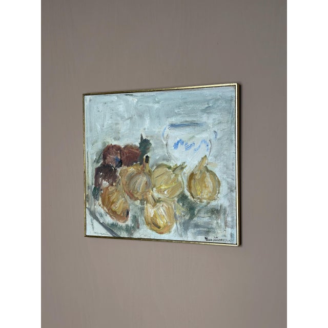 Ylva Hakanson Byström, Fruits, 1960s, Oil on Canvas, Framed For Sale - Image 17 of 18
