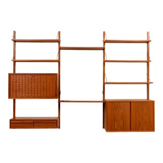 Vintage Danish Mid-Century Royal System by Poul Cadovius in Teak For Sale