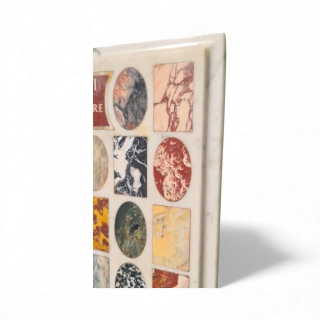 1900 - 1909 Inlaid Antique Marble Specimens, Late 19/Early 20c For Sale - Image 5 of 8