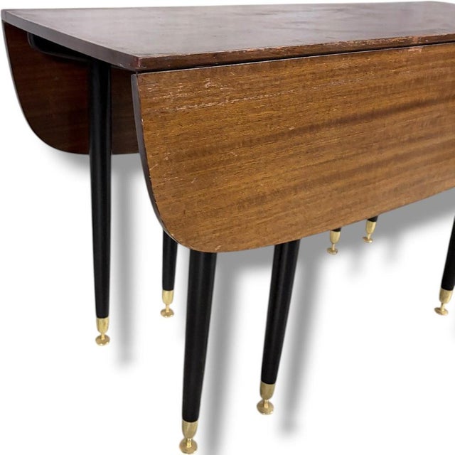 Wood Mid-Century Drop-Leaf Spider Leg Folding Table from G Plan For Sale - Image 7 of 11