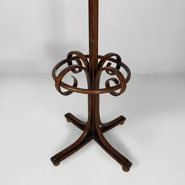 Austrian Floor Coat Rack in Wood, 1940s For Sale - Image 15 of 18